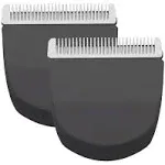 2 Pack Black Professional Peanut Clipper/Trimme<wbr/>r Snap On Replacement Blades #...