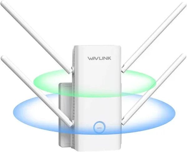 WAVLINK AX3000 2.4 / 5GHz WiFi6 Extender Repeater 1000Mbps WiFi Signal Booster Amplifier - EU Plug