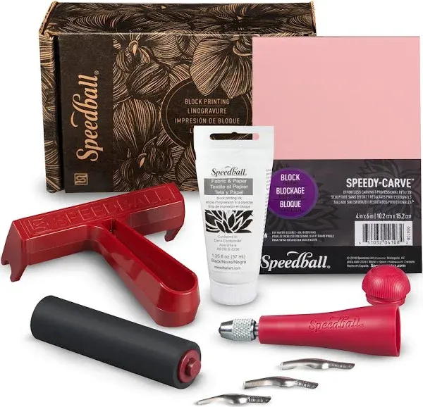 Speedball Fabric Block Printing Starter Kit