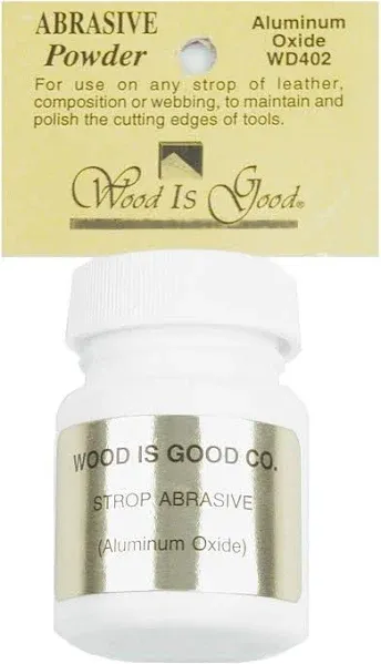 Wood Is Good WD402 Strop Abrasive Powder