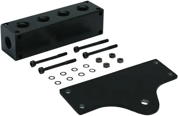 Viair 92820 6-Port Billet Manifold & Bracket