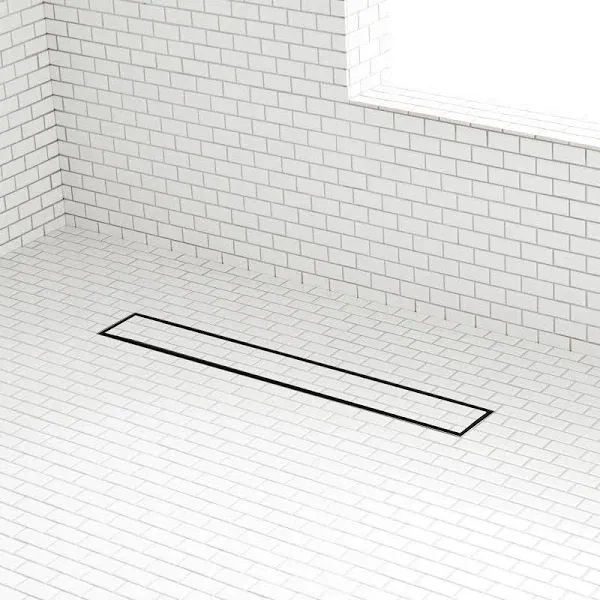 Signature Hardware Cohen Linear Tile-In Shower Drain with Drain Flange