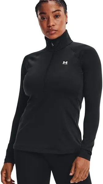 Under Armour Women's Authentics ColdGear ¼ Zip T-Shirt