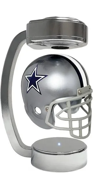 Dallas Cowboys Chrome Mini Hover Helmet In Silver