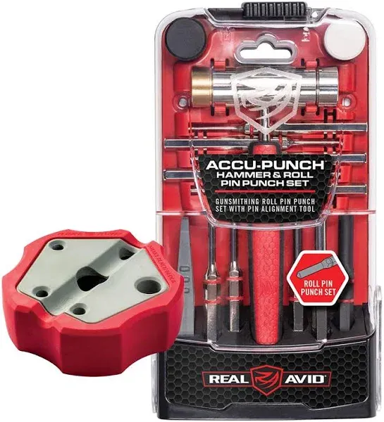 Real Avid Accu-Punch Hammer & Punches Set