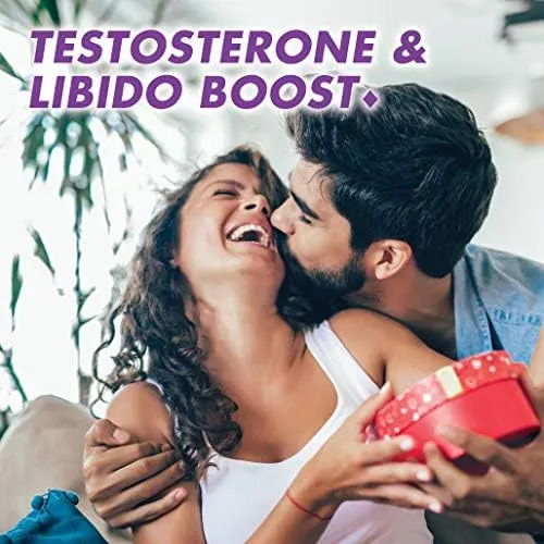 Bluebonnet Intimate Essentials for Him Testosterone & Libido Boost - 60 Vegetable Capsules