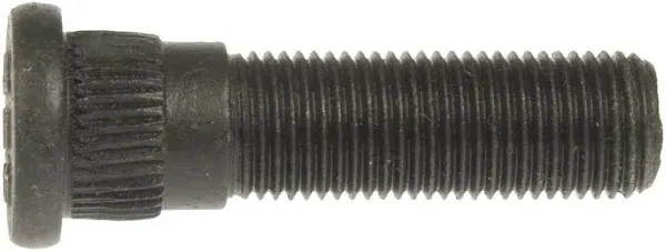 1/2-20 Serrated Wheel Stud - .627 In. Knurl, 1-15/16 In. Length