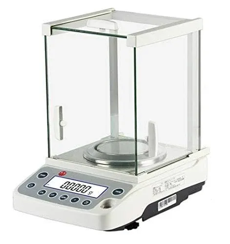 Hanchen Electronic Analytical Balance, 0.1mg 220g Precise Digital Scale for Lab Pharmacy Chemical Plant Jewelry Store 220g/0.0001g