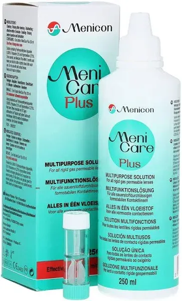 Menicon Menicare Plus RGP Cleaner 250mL