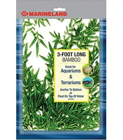 Marineland Bamboo 3 Feet, Décor for Aquariums and Terrariums, Model:47431905<wbr/>481