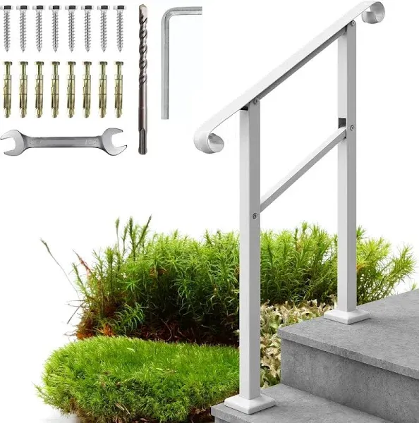 Metty Metal Handrails for Outdoor Steps