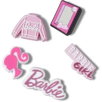 Barbie™ x Crocs Jibbitz™ Shoe Charms 5 Pack - Pink / Multicolor