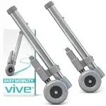 Vive Mobility Walker Wheels with Brakes