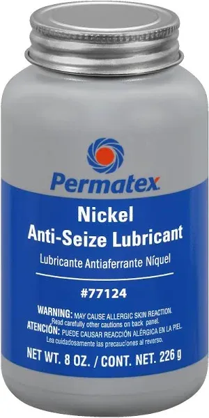 Permatex 77124 Nickel Anti-Seize Lubricant, 8 oz.