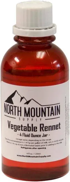 North Mountain Supply Professional Quality Liquid Calf Rennet - Animal Rennet...