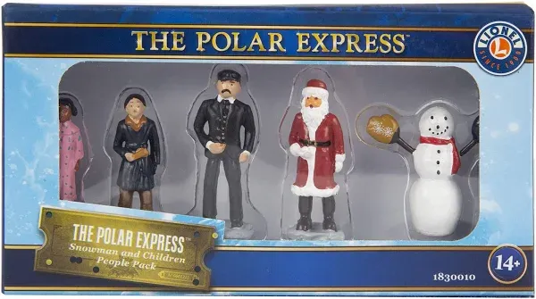 Lionel The Polar Express Snowman & Children People Pack