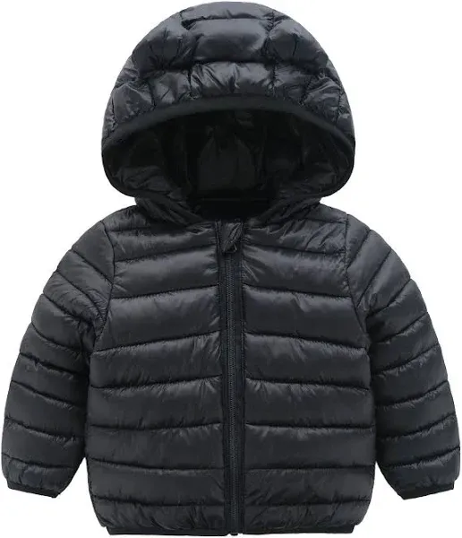 CECORC Toddler Winter Coats Lightweight Puffer Jacket for Baby Infant kids, 6-12 Month,12-18 Month, 2t,3t,4t