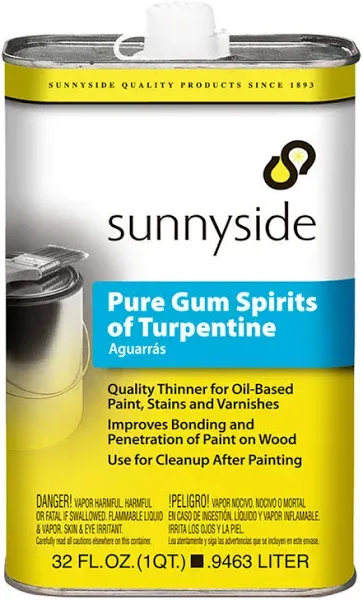 Sunnyside Pure Gum Spirits Turpentine 87016