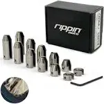 Rippin Moto 12 Pack Spoke Wheel Weights (Nickel Finish)