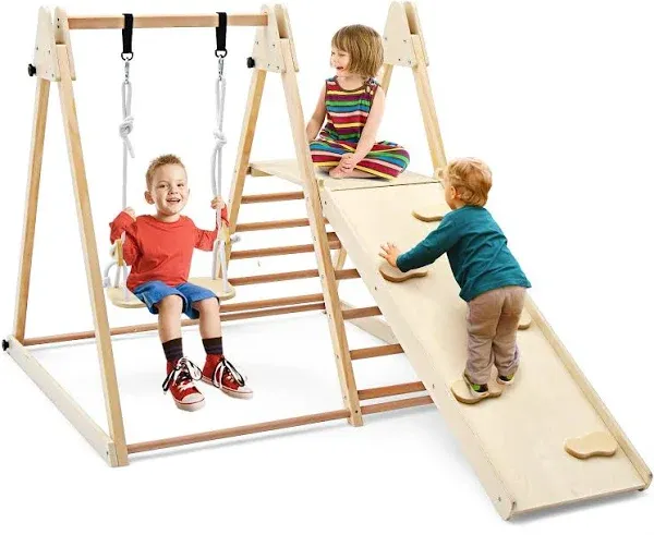 INFANS Toddlers Triangle Climbing Set