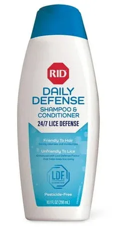 RID Daily Defense Lice Shampoo & Conditioner