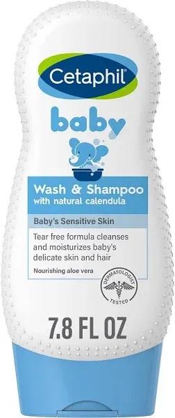 Cetaphil Baby Shampoo Wash with Organic Calendula