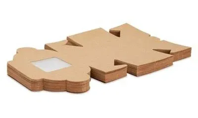 Bubbley Kraft Paper Bakery Boxes