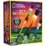 NEW NATIONAL GEOGRAPHIC Air Rocket Toy Ultimate LED Rocket Launcher for Kids