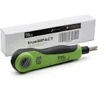 trueCABLE Impact Punch Down Tool with Blade for 110 IDC, Keystone Jacks and Patch Panels, Trueimpact