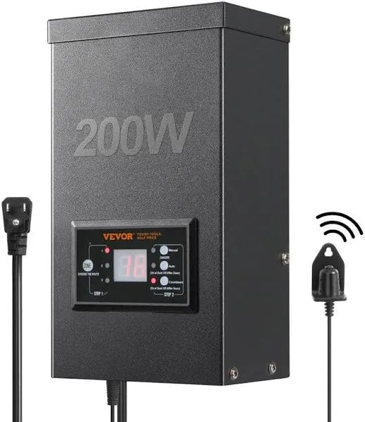 Bentism 200W Low Voltage Landscape Transformer