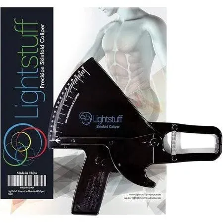 Precision Skinfold Caliper - Easy, Reliable Tool for Monitoring Body Fat - Quick