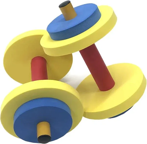  For Kids Fun and Fitness Dumbbell Set, Multicolor, 14 Piece 