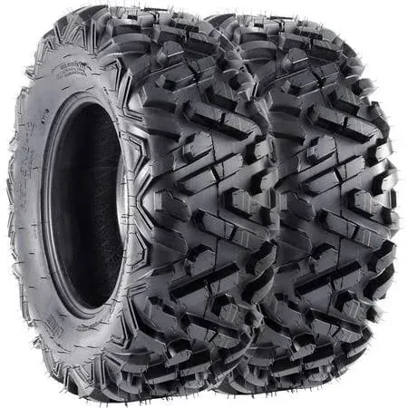 FORERUNNER 26x9-12 ATV Tires, All Terrain 6PR 26x9x12 ATV UTV Trail Mud Sand Off-Road Tires (Pack of 2, Tubeless)