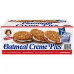 Little Debbie Creme Pies Individually Wrapped Sandwich Cookies, Oatmeal (30 oz)