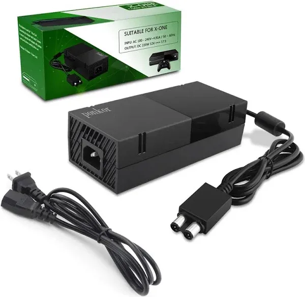 Puning Power Supply Brick for Xbox One, 100V-240V AC Adapter Power Supply