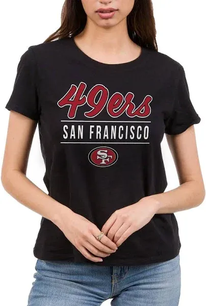 Clothing x NFL - Women&#039;s Fan Favorite Short Sleeve Fan Shirt - Officially Licens