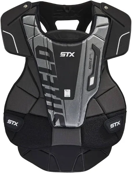 STX Lacrosse Shield 400 Chest Protector, Small , Black