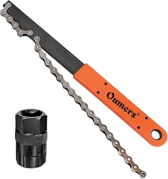 Oumers Bike Chain Tools Kit, Upgrade Rotor Lockring Removal Wrench T-4