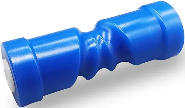 Self Centering Keel Boat Trailer Roller(Blue)