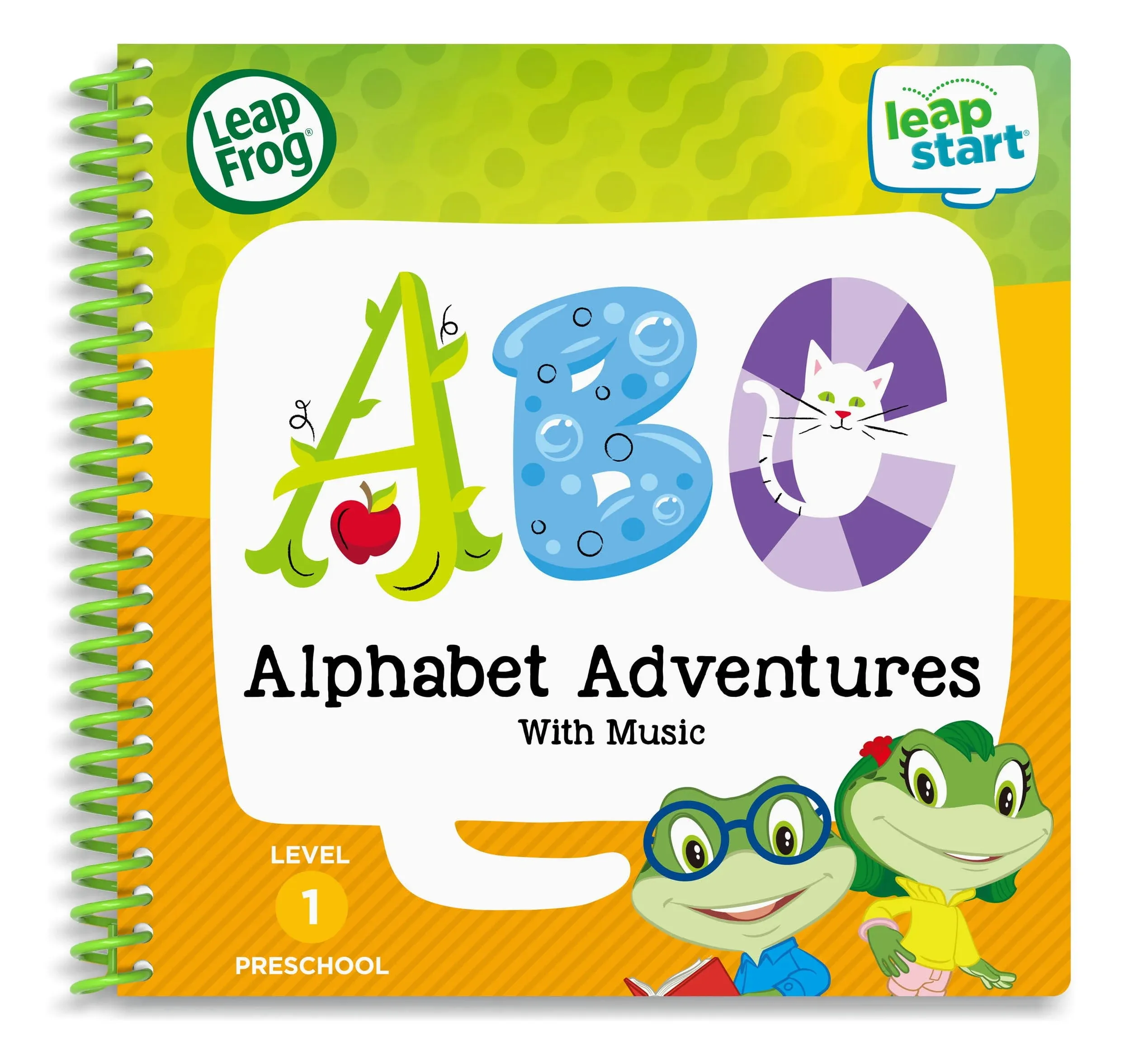 LeapFrog LeapStart Preschool Activity Book: Alphabet Adventures and Music