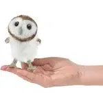 Folkmanis Mini Barn Owl Finger Puppet