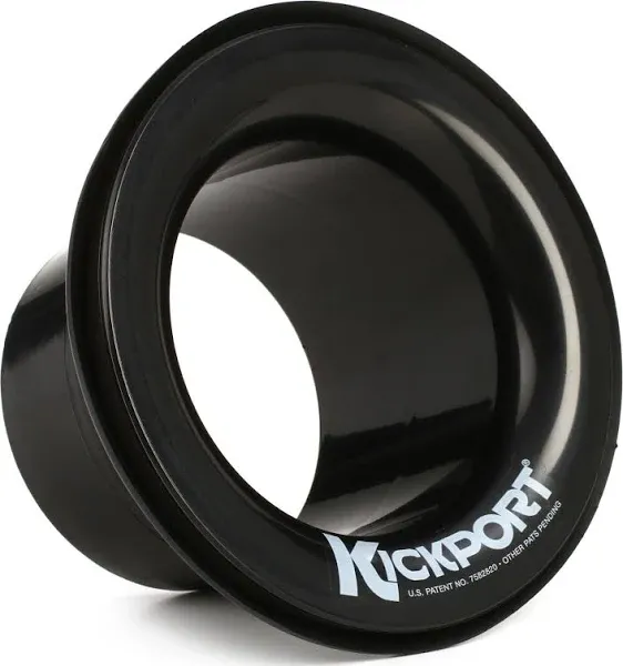 Kickport Bass Drum Sound Enhancer Black