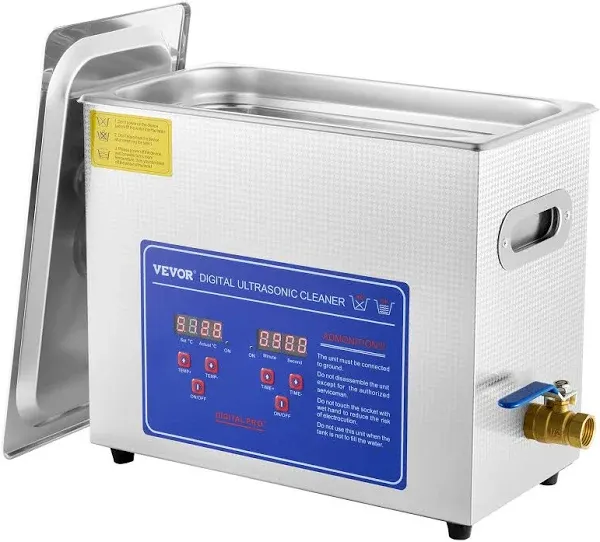 VEVOR Ultrasonic Cleaner with Digital Timer & Heater Professional Cleaner