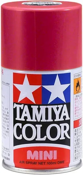 Tamiya TS-95 Pure Metallic Red Lacquer Spray Can Paint 3oz (100ml) for Plastics