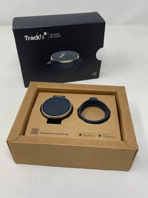 Tracki Dog GPS Tracker, Tiny &amp; Light Waterproof Fits all Pet Collars monthly fee