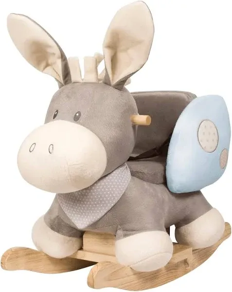 Rocking Horse Animal for Children, Cappuccino The Donkey, 10-36 Months, 62 x ...