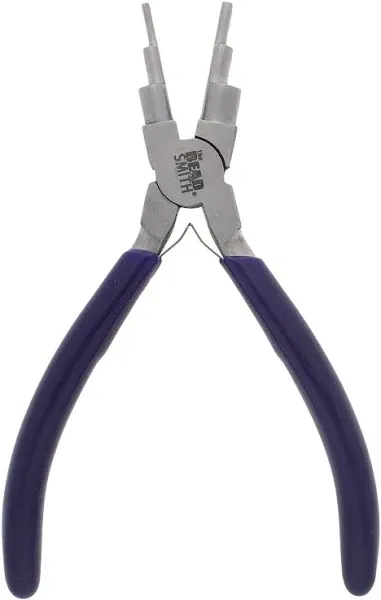 The Beadsmith Wire Bending Pliers - Consistently make up to 6 size loops &amp; ju...