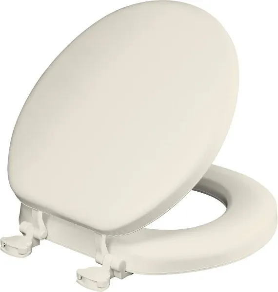 Round Soft Toilet Seat,Sky Blue