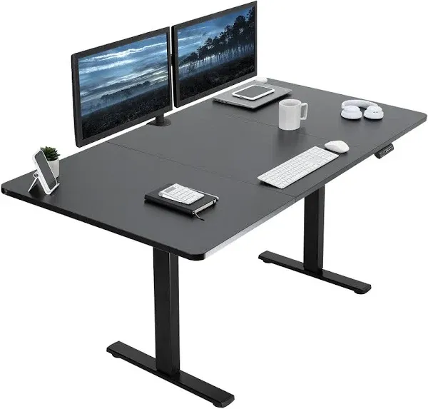 VIVO Electric Height Adjustable 71 x Memory Stand Up Desk