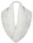 Soul Young Faux Fur Collar Women's Neck Warmer Scarf Wrap